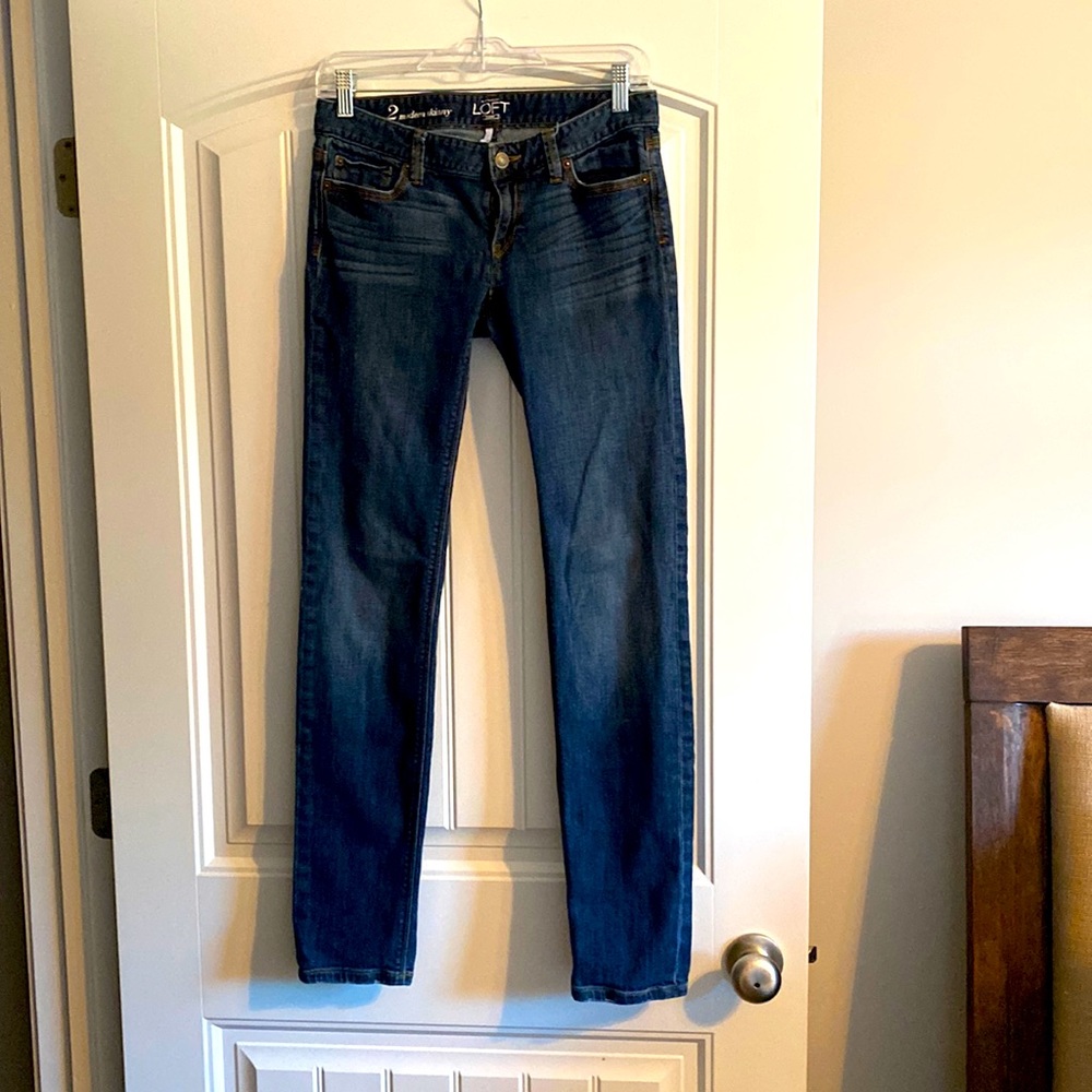 LOFT Modern Skinny Jeans